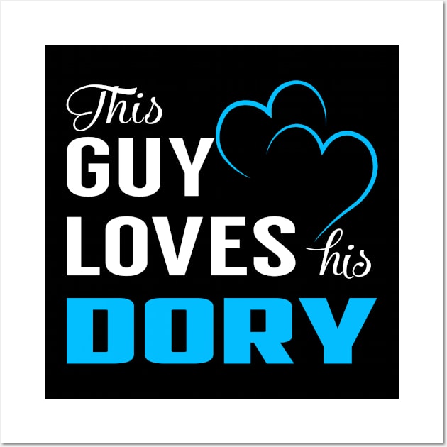 This Guy Loves His DORY Wall Art by TrudiWinogradqa